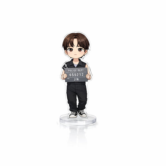 BTS Acrylic Stand Figure | 6cm K-Pop Collectible for ARMY | BTS Acrylic Figure Stand