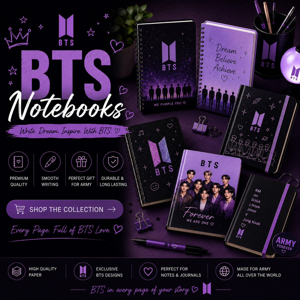BTS Notebooks