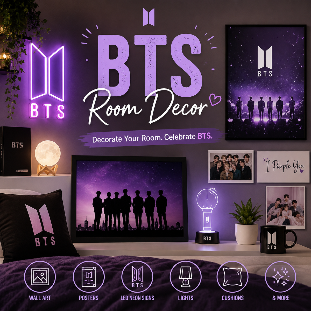 BTS Room Decor