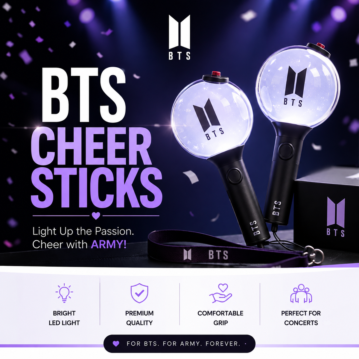 BTS Cheer Sticks