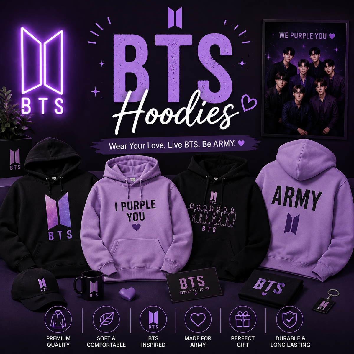 BTS Hoodies