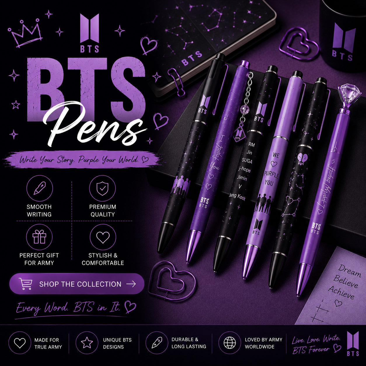 BTS Pens