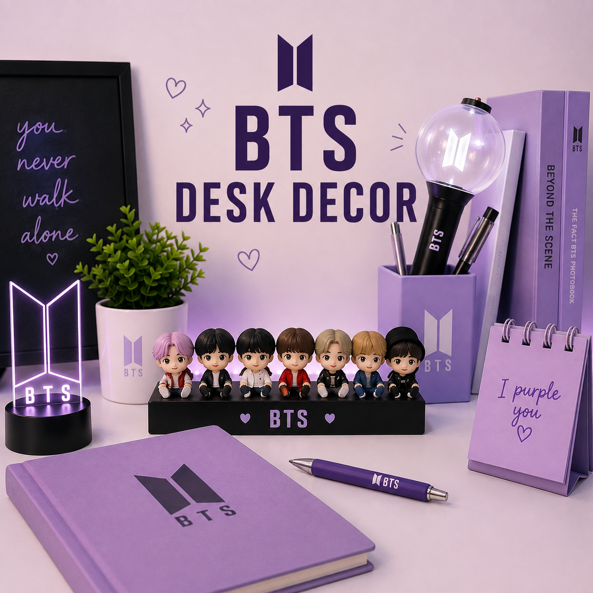 BTS Desk Decor