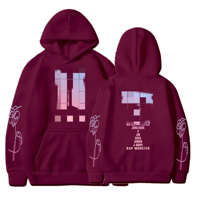 BTS Pullover Hoodie | Love Yourself Member Name Print