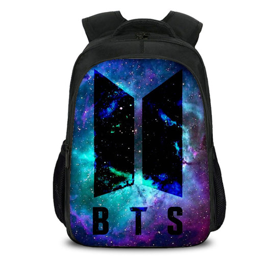 BTS Backpack | Galaxy Design With Logo