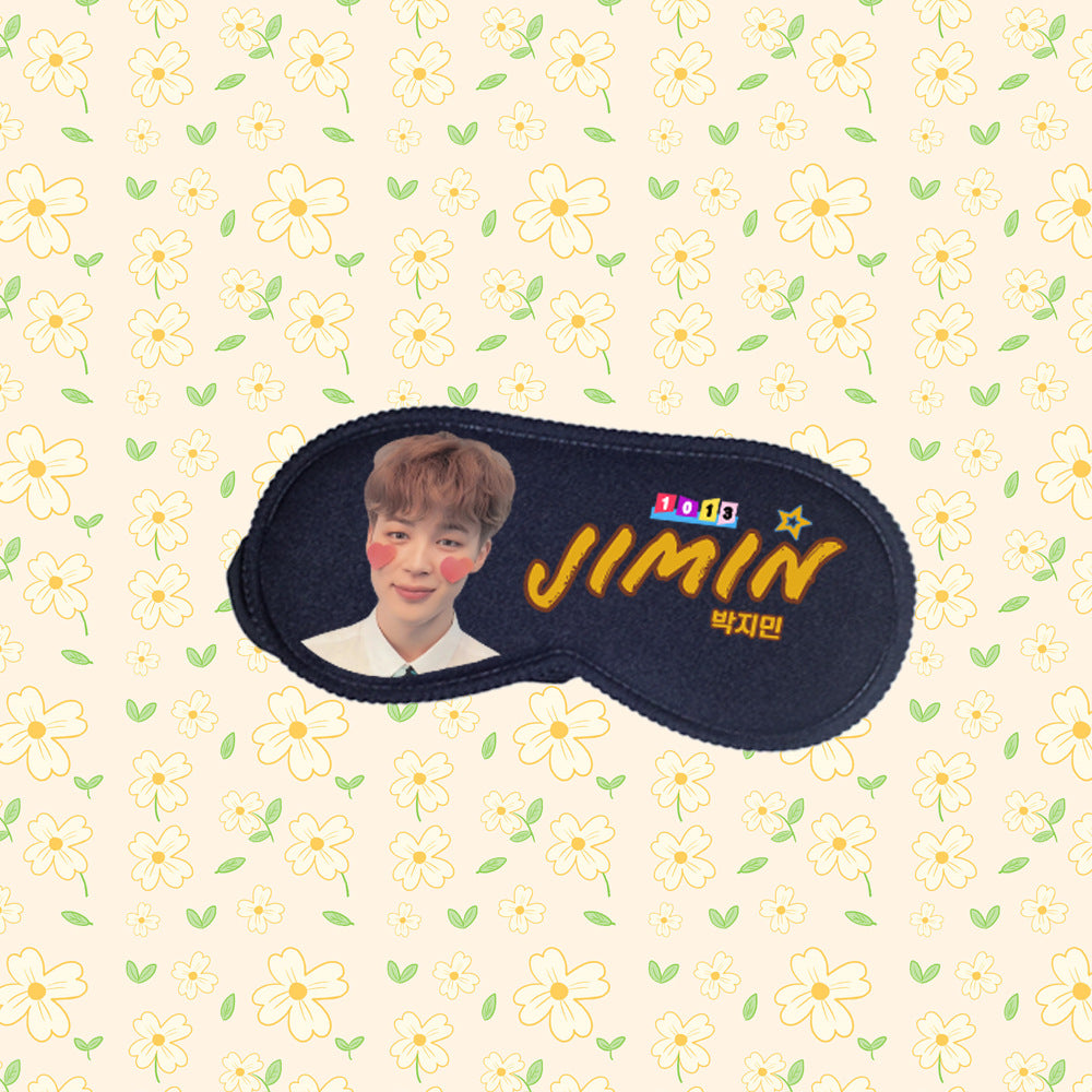 BTS Sleep Eye Mask | Member Portrait & Logo