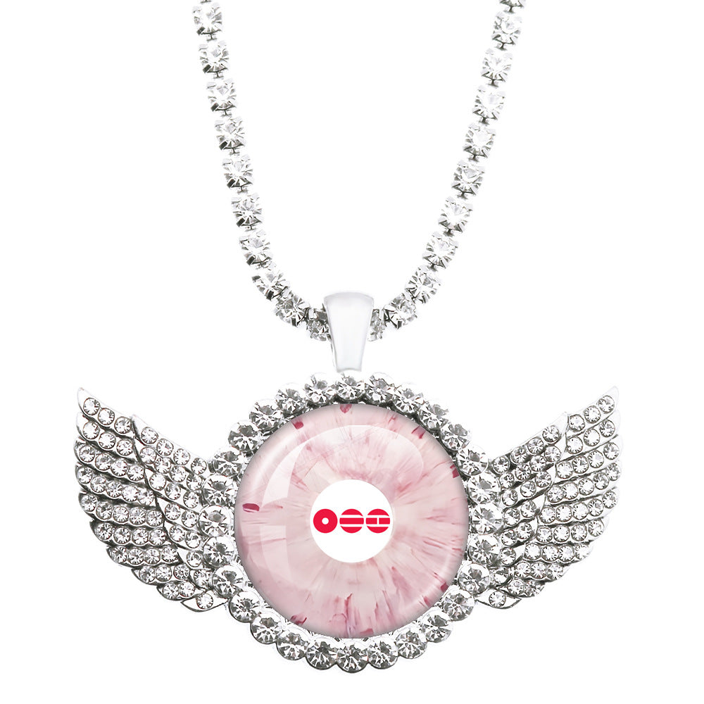 BTS Angel Wings Pendant Necklace