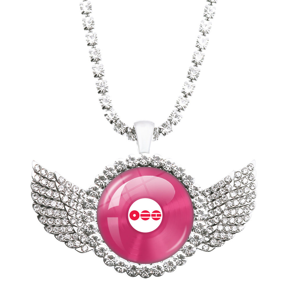 BTS Angel Wings Pendant Necklace