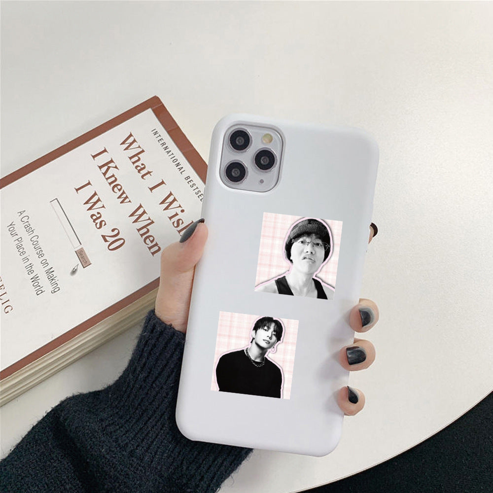 BTS Member Photo Roll Sticker Decal Pack (500 PCS)