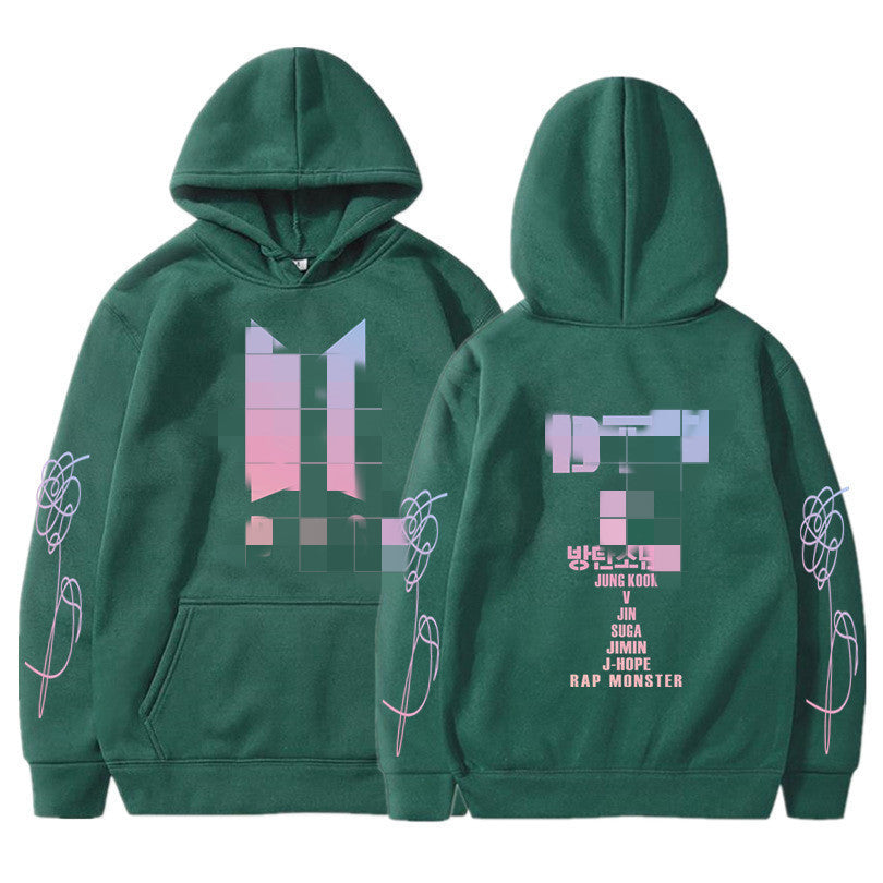 BTS Pullover Hoodie | Love Yourself Member Name Print