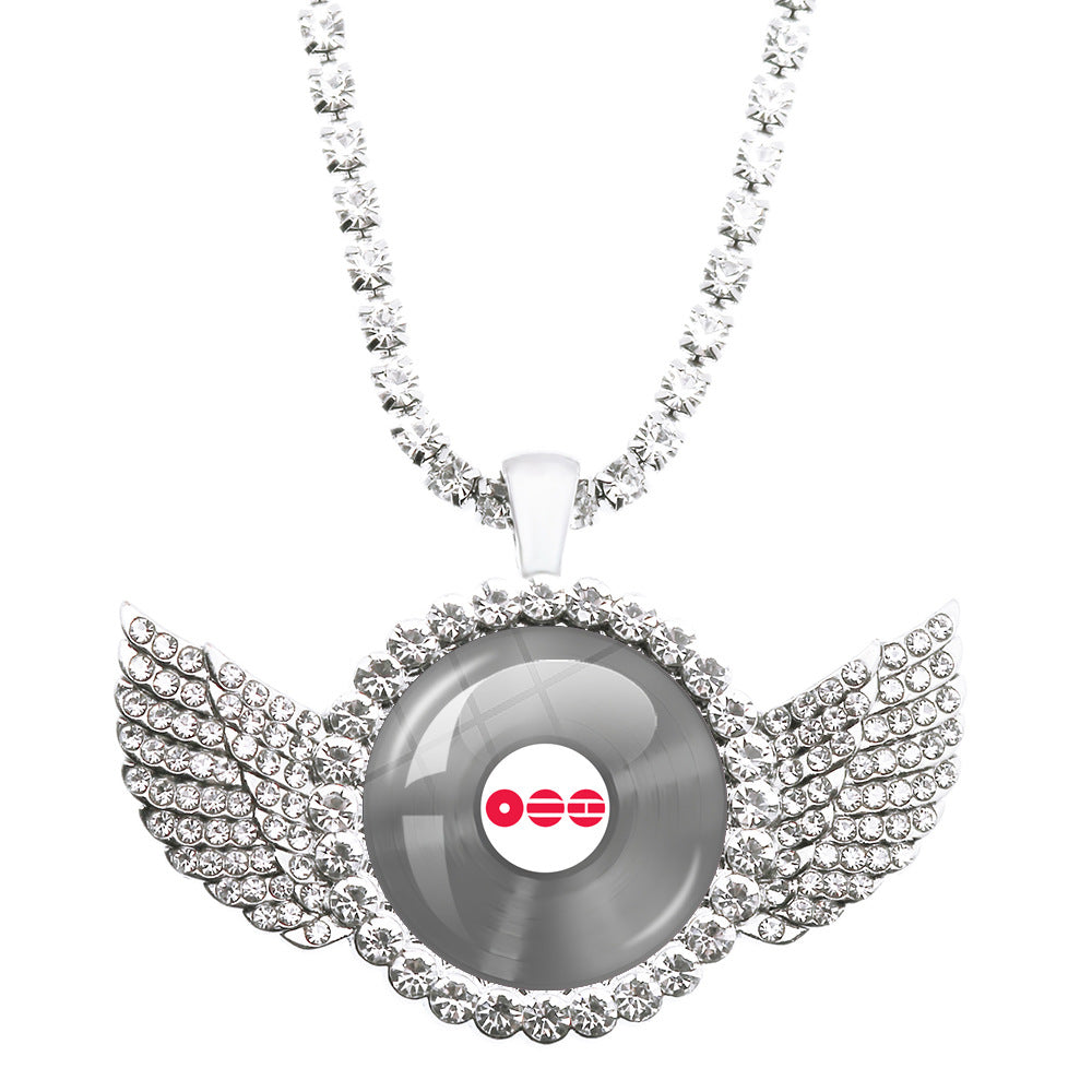 BTS Angel Wings Pendant Necklace
