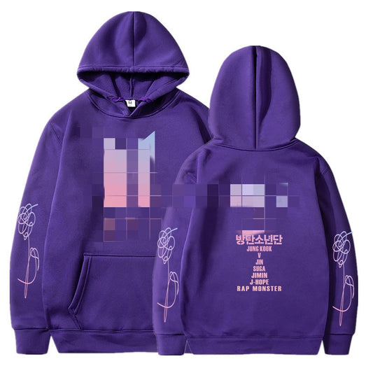 BTS Pullover Hoodie | Love Yourself Member Name Print