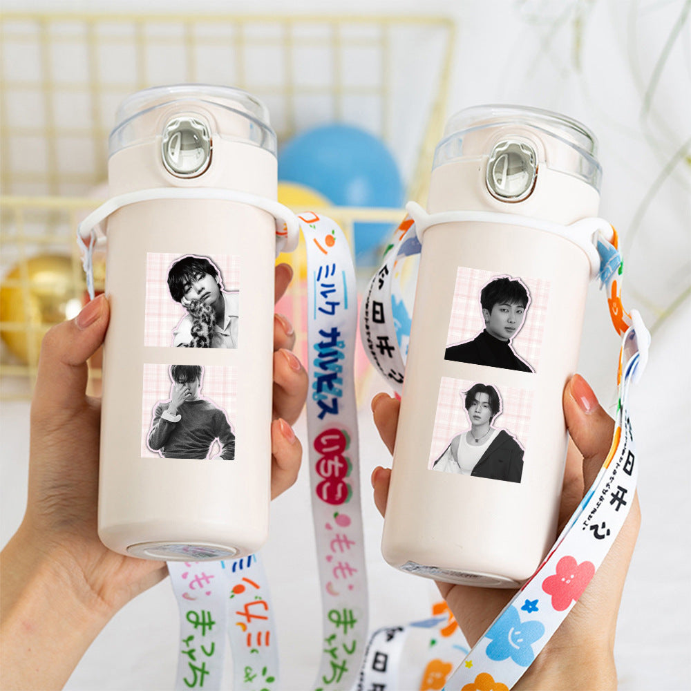 BTS Member Photo Roll Sticker Decal Pack (500 PCS)