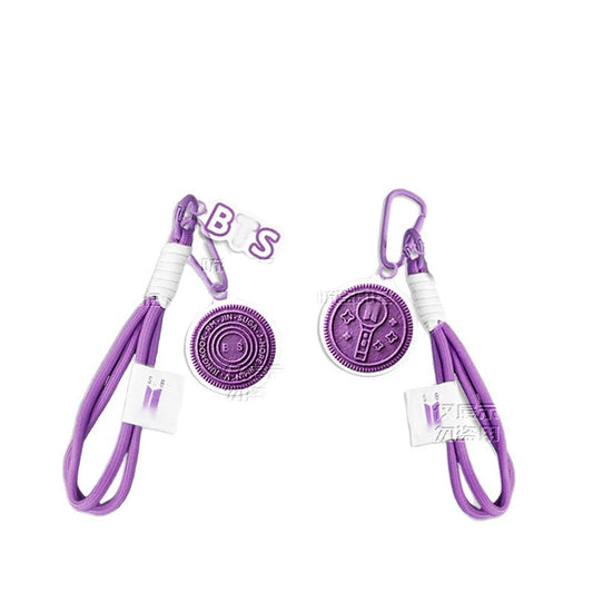 BTS Oreo-Style Acrylic Pendant Keychain