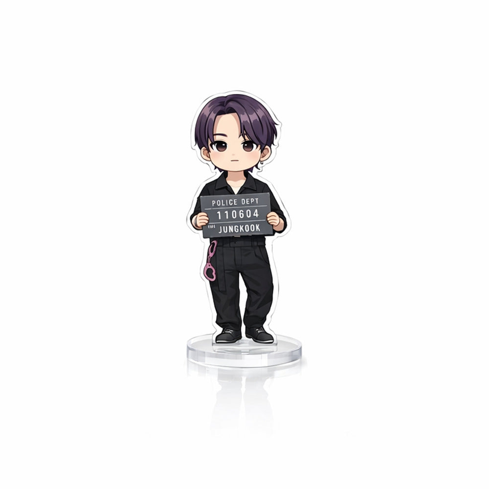 BTS Acrylic Stand Figure | 6cm K-Pop Collectible for ARMY | BTS Acrylic Figure Stand