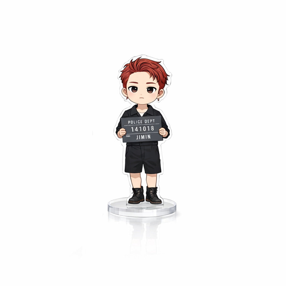 BTS Acrylic Stand Figure | 6cm K-Pop Collectible for ARMY | BTS Acrylic Figure Stand