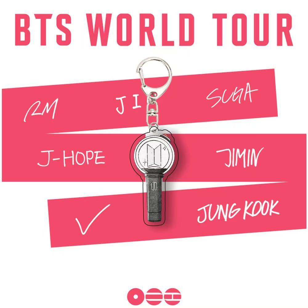 BTS Army Bomb Acrylic Keychain | Bangtan Boys Light Stick Key Ring | K-Pop Bag Charm | Gift for BTS ARMY
