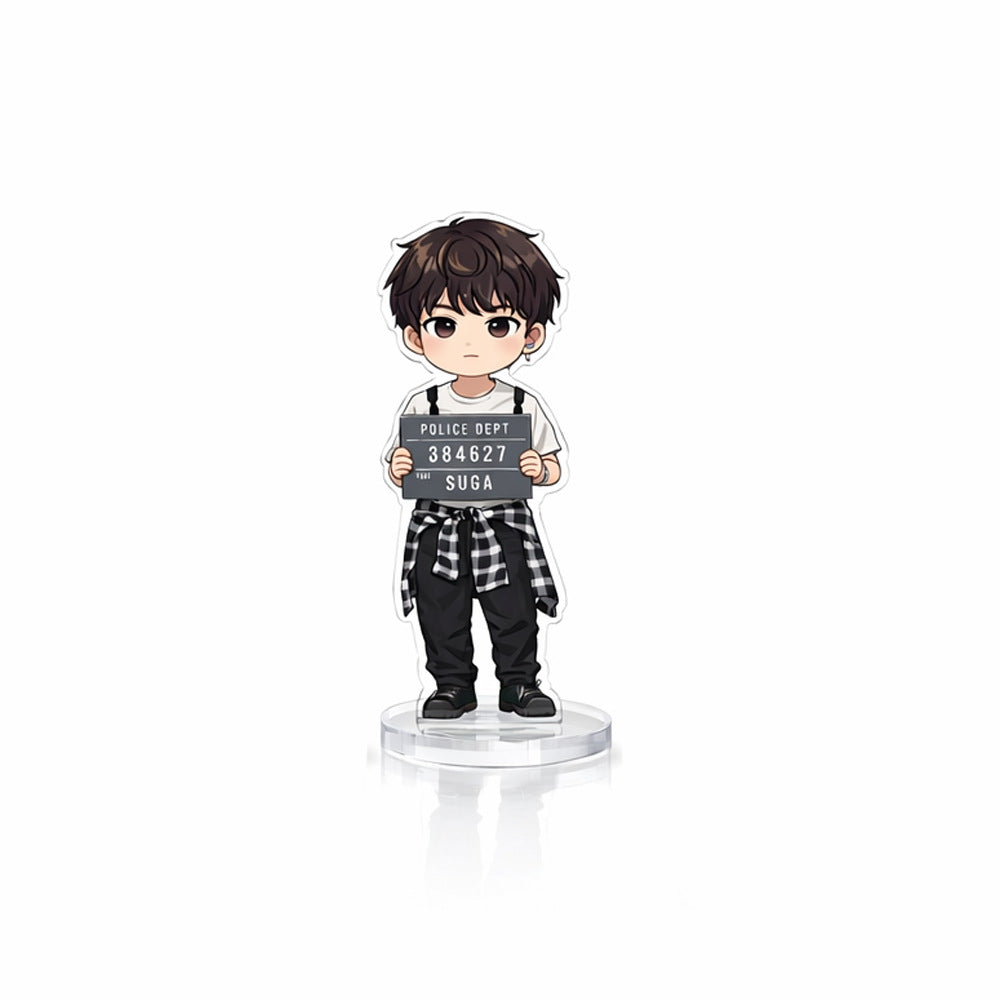 BTS Acrylic Stand Figure | 6cm K-Pop Collectible for ARMY | BTS Acrylic Figure Stand