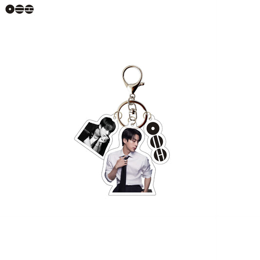 BTS 3-Piece Acrylic Keychain Set – Premium K-Pop Bag Charm, Backpack Pendant & BTS ARMY Merchandise Gift | BTS Keychain