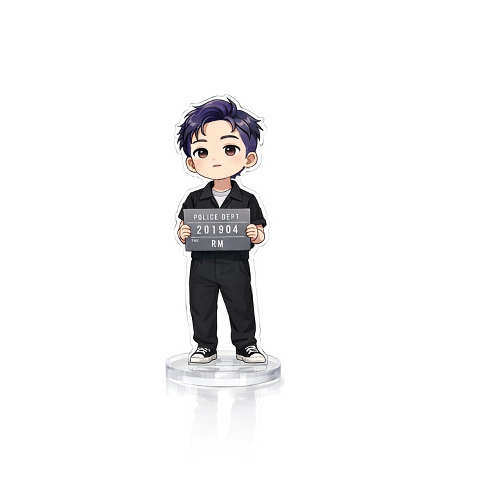BTS Acrylic Stand Figure | 6cm K-Pop Collectible for ARMY | BTS Acrylic Figure Stand