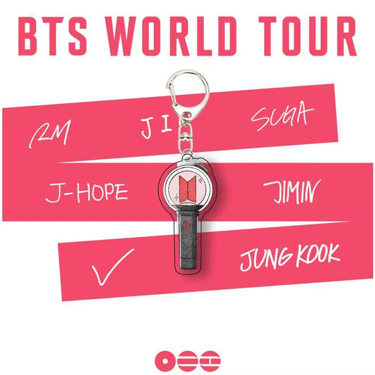 BTS Army Bomb Acrylic Keychain | Bangtan Boys Light Stick Key Ring | K-Pop Bag Charm | Gift for BTS ARMY