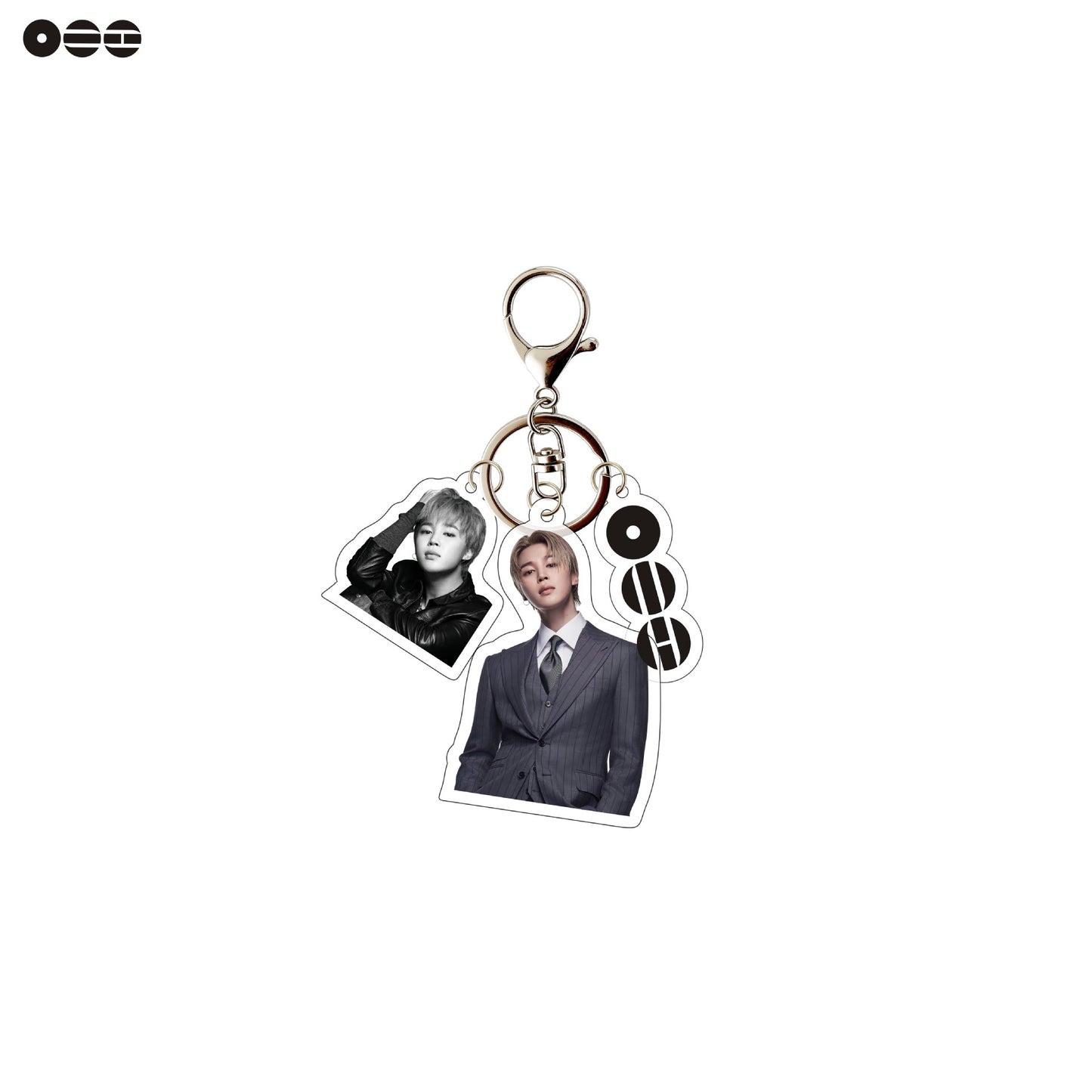 BTS 3-Piece Acrylic Keychain Set – Premium K-Pop Bag Charm, Backpack Pendant & BTS ARMY Merchandise Gift | BTS Keychain