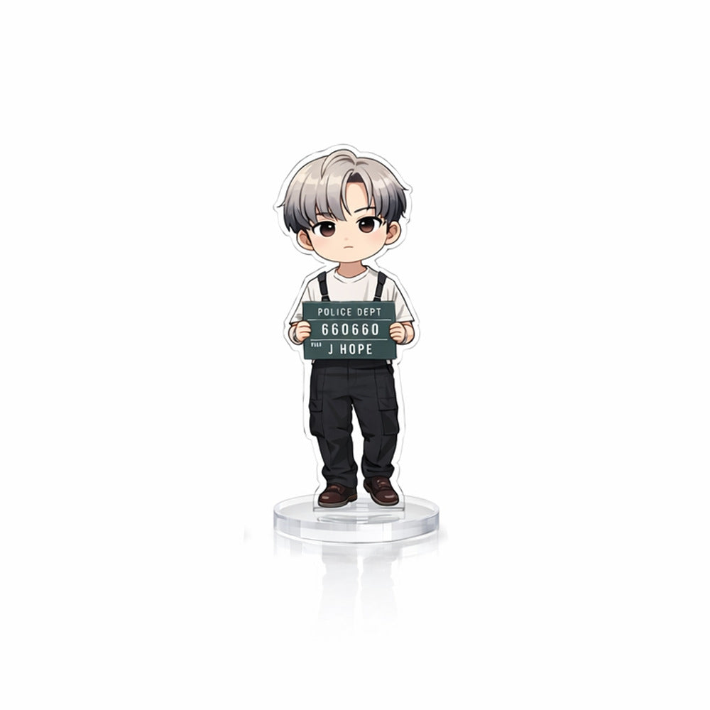 BTS Acrylic Stand Figure | 6cm K-Pop Collectible for ARMY | BTS Acrylic Figure Stand