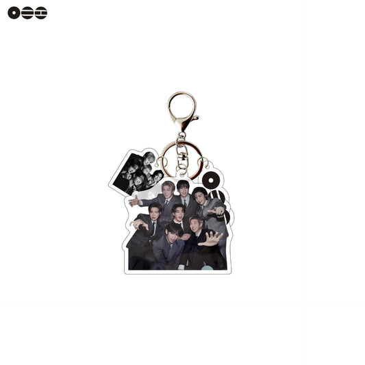 BTS 3-Piece Acrylic Keychain Set – Premium K-Pop Bag Charm, Backpack Pendant & BTS ARMY Merchandise Gift | BTS Keychain