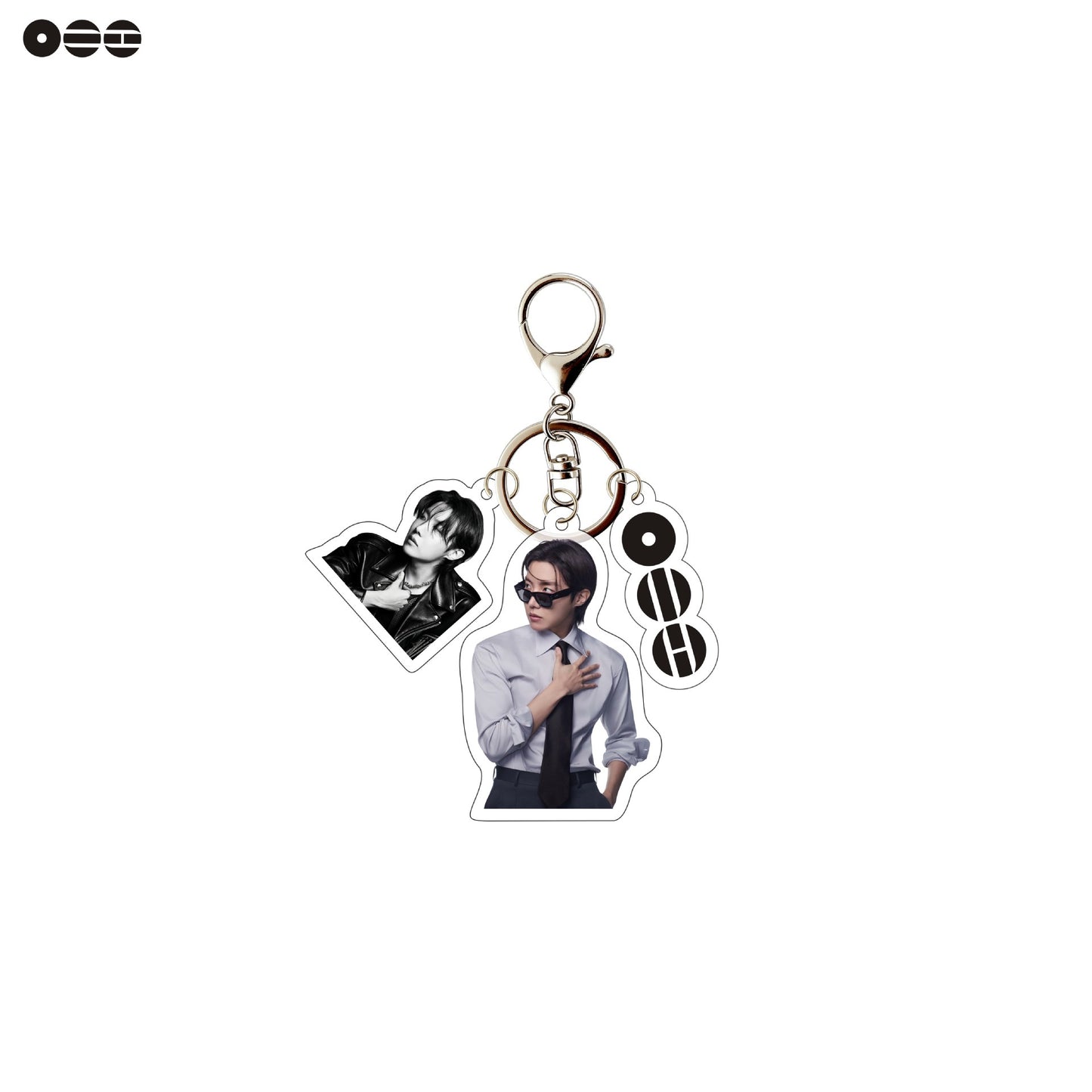 BTS 3-Piece Acrylic Keychain Set – Premium K-Pop Bag Charm, Backpack Pendant & BTS ARMY Merchandise Gift | BTS Keychain