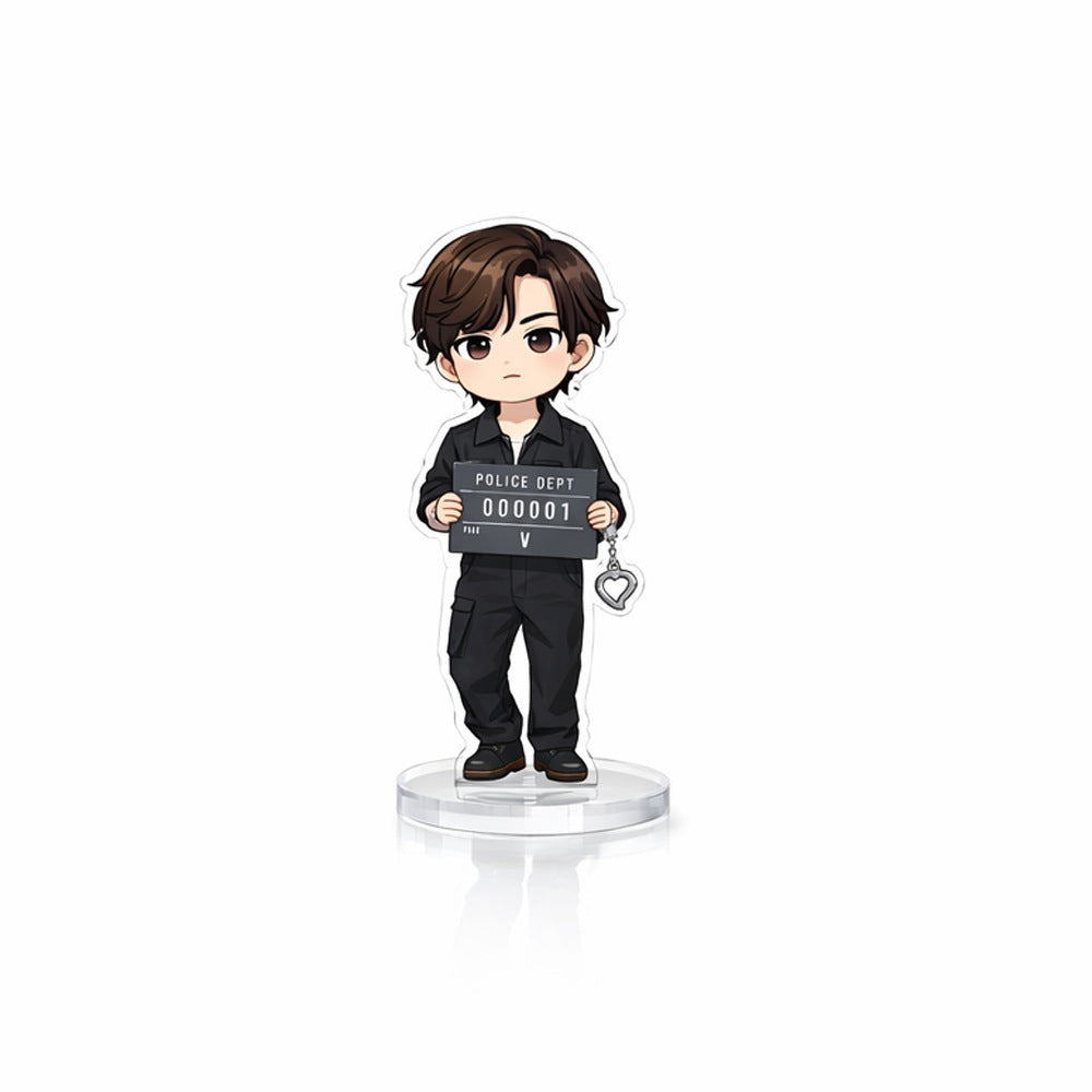 BTS Acrylic Stand Figure | 6cm K-Pop Collectible for ARMY | BTS Acrylic Figure Stand